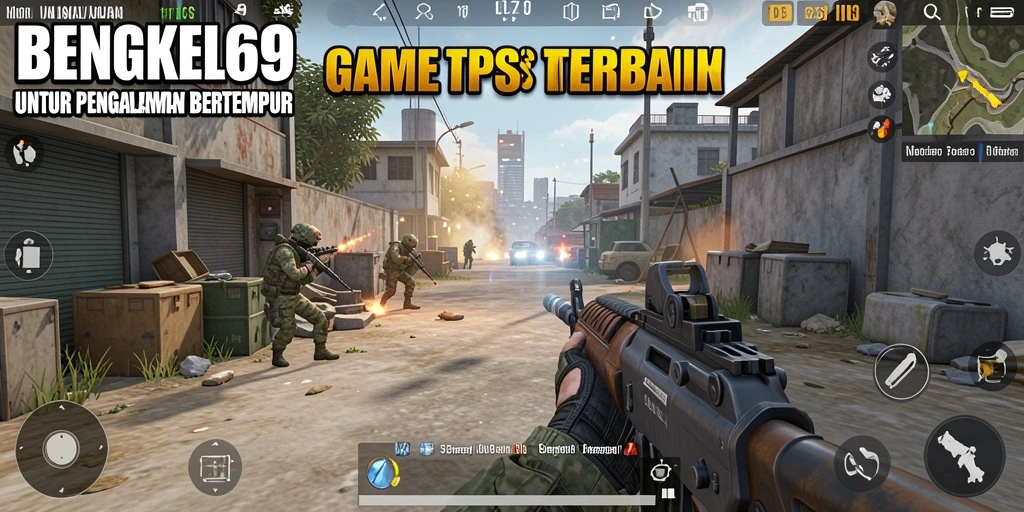 Gameplay BENGKEL69 yang intens dan mendebarkan saat bertempur.