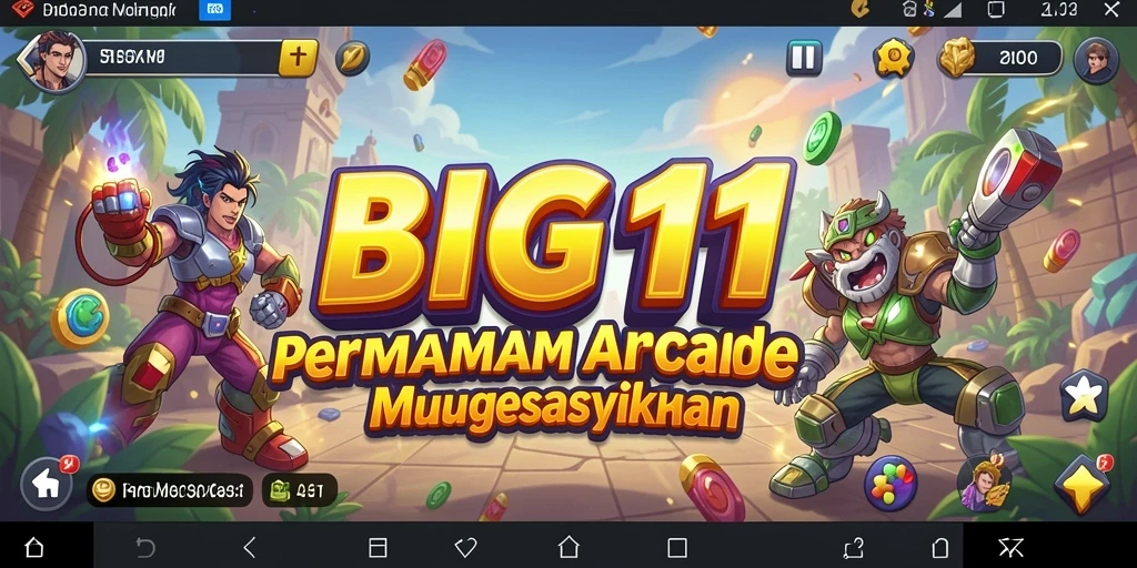 Tangkapan layar <strong>BIG11</strong> menunjukkan aksi permainan yang menarik dan penuh warna.