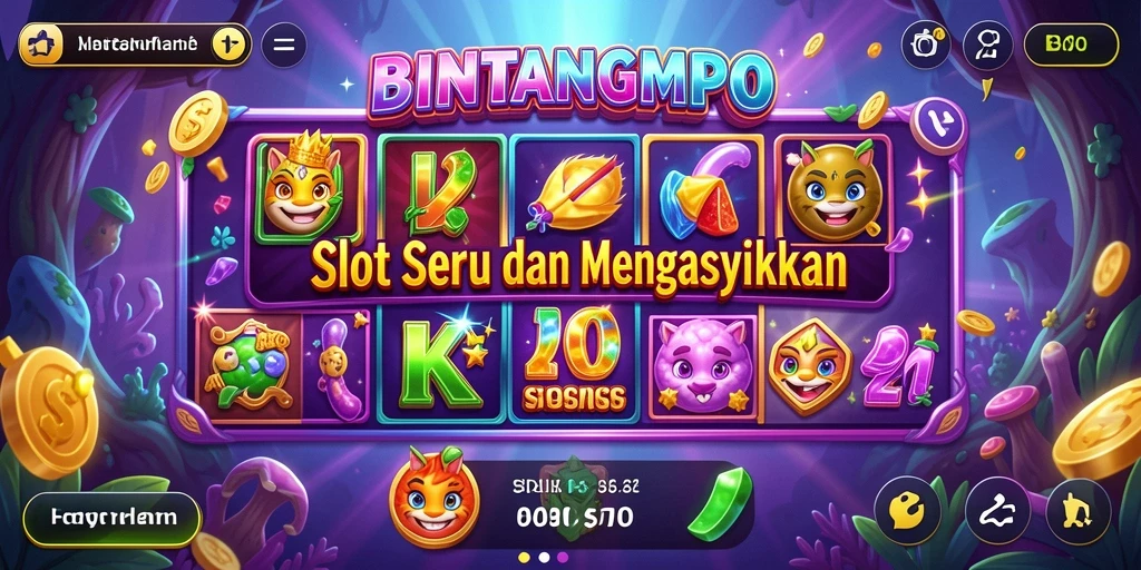 Tampilan menarik dari gameplay BINTANGMPO saat bermain slot.