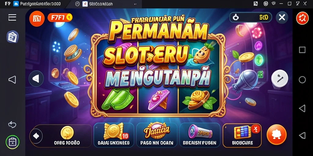 Screenshot gameplay F7F7 yang menampilkan putaran slot yang mengasyikkan.