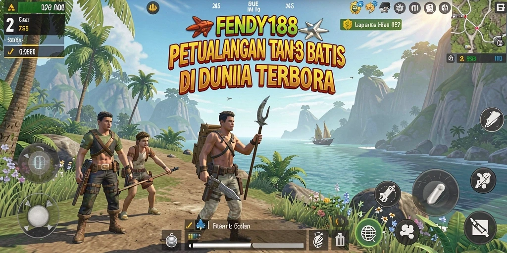 Tangkapan layar FENDY188 menunjukkan petualangan seru di dunia terbuka.