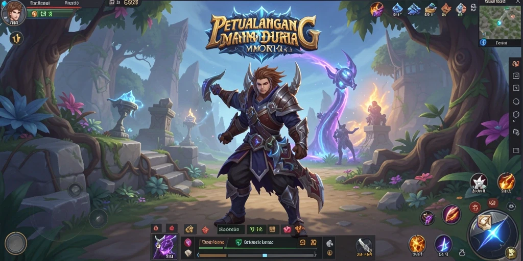 Tampilan gameplay G668 yang epik dan mendebarkan.