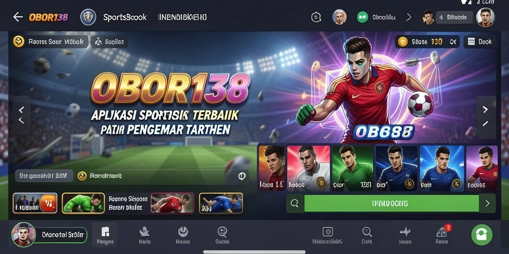 Tampilan utama OBOR138 yang menarik untuk taruhan olahraga.