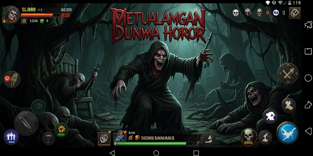 Gameplay SL888 yang mencekam dan menantang di dunia horor.