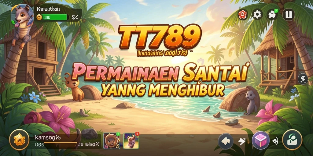 Tampilan gameplay TT789 yang mengasyikkan dan penuh warna.
