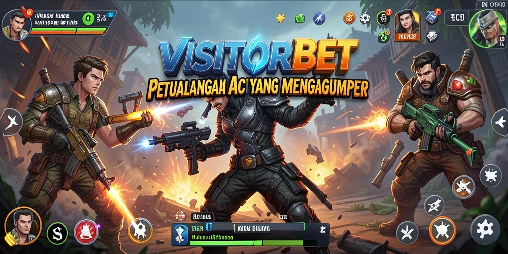 Tampilan gameplay seru dari VISITORBET dengan aksi yang mendebarkan.